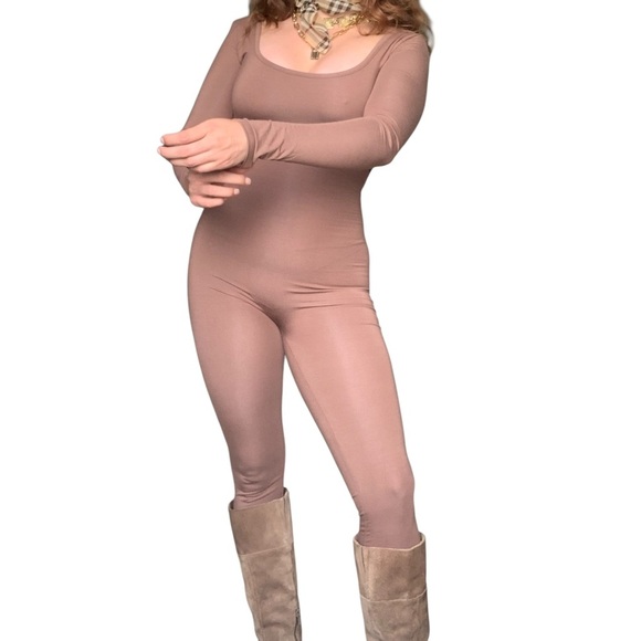 JLUXLABEL Tan Jumpsuit - Small - Picture 11 of 13